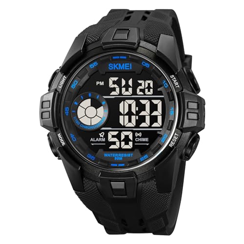 findtime Sportuhr Digitaluhr für Herren Digital Uhren Mens Watches Outdoor Herrenuhren Armbanduhren Herren Männer Uhren von findtime