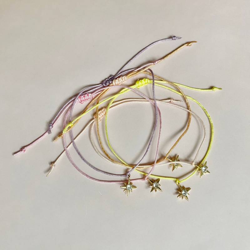 Armband | Nordstern Mit Makramee Knoten Handgemacht Armband | Nordstern Mit Makramee Knoten Handgemacht von finehappychains