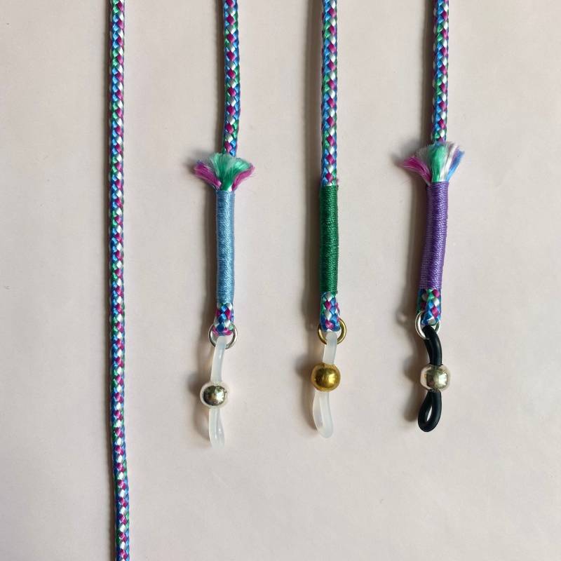 Brillenband | Milano Multicoloured Paracord Recycelt 2In1 Maskenband Brillenband | Milano Multicoloured Paracord Recycelt 2In1 Maskenband von finehappychains