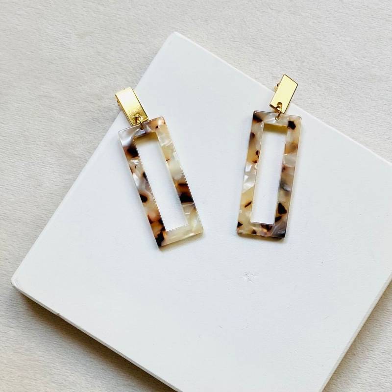 Ohrringe | Eckig Ohrringe | Eckig von finehappychains