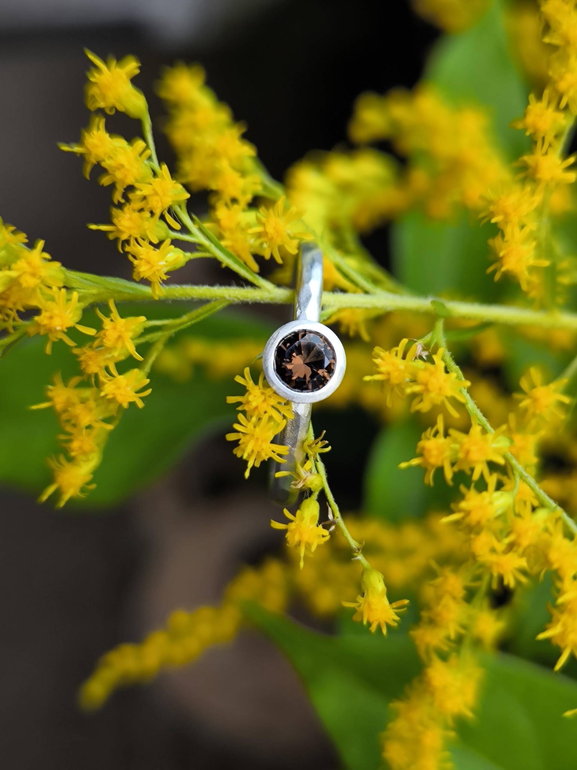 Ring Rauchquarz, 925 Ringe, Nachhaltiger Silberschmuck, Beisteckring, Weihnachtsgeschenke, Personalisierte Geschenke, Brauner Edelstein Ring Rauchquarz, 925 Ringe, Nachhaltiger Silberschmuck, Beisteckring, Weihnachtsgeschenke, Personalisierte Geschenke, Brauner Edelstein von finejewelryaiko