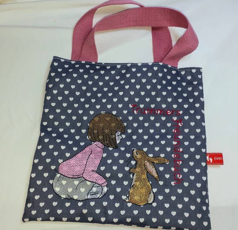 Freundebuchtasche Freundebuch-Tasche Meine Freunde Belle Und Boo von finnundfinchen