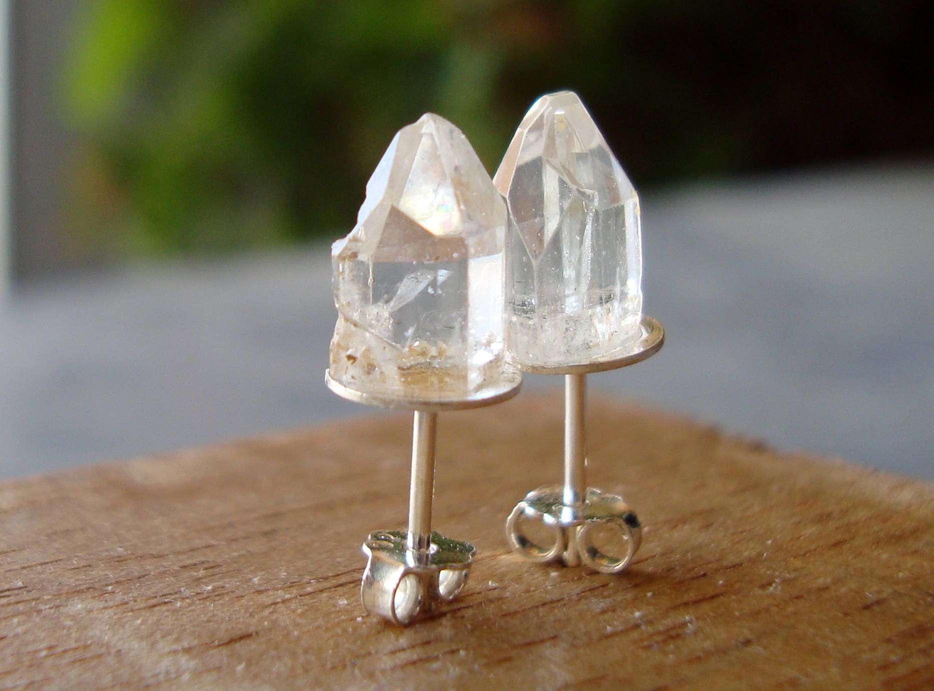 Ohrstecker Topas Schmuck Kristall Naturtopas Ohrstecker Topas Schmuck Kristall Naturtopas von fireagate