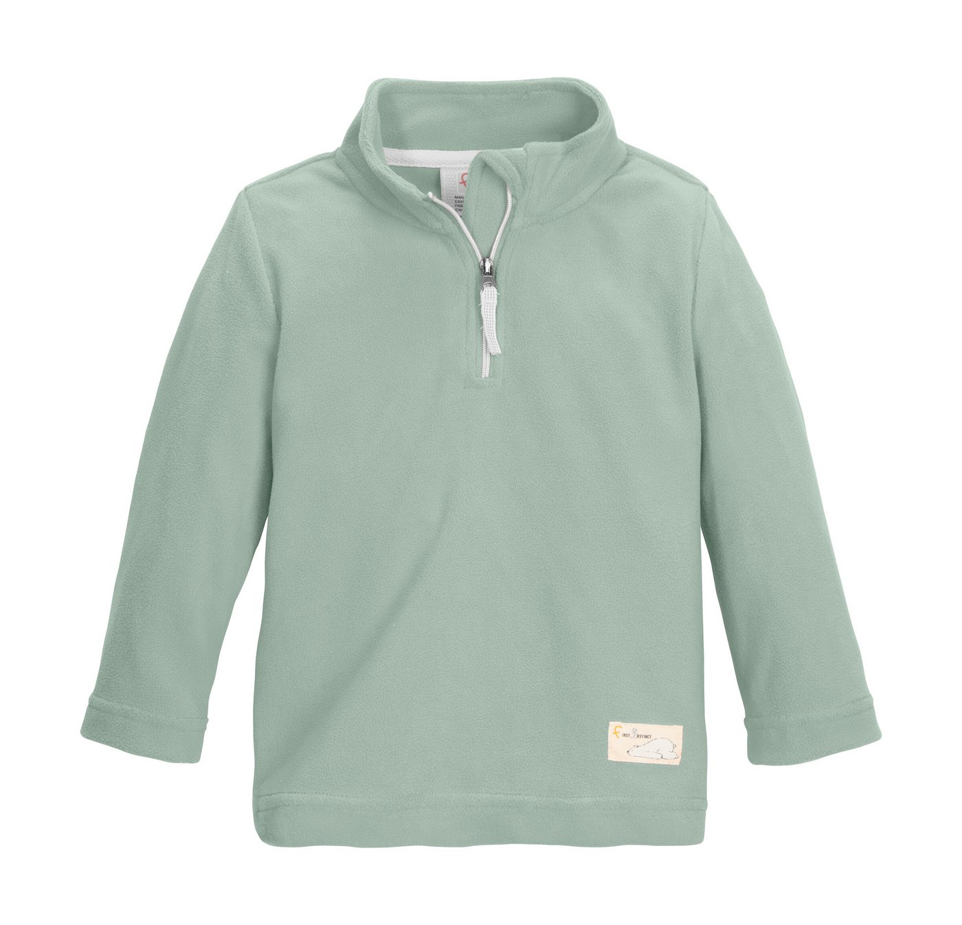 first instinct by killtec Fleecepullover FISW 30 MNS FLC SHRT Fleeceshirt mit Kinnschutz, reflektierenden Details und Namensetikett von first instinct by killtec
