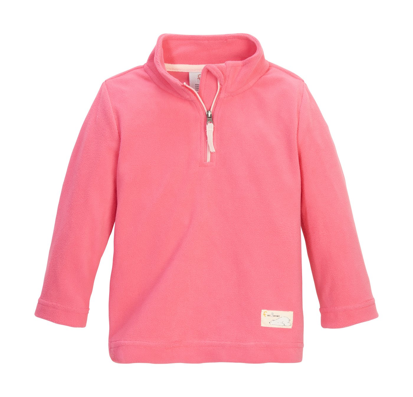 first instinct by killtec Fleecepullover FISW 30 MNS FLC SHRT Fleeceshirt mit Kinnschutz, reflektierenden Details und Namensetikett von first instinct by killtec