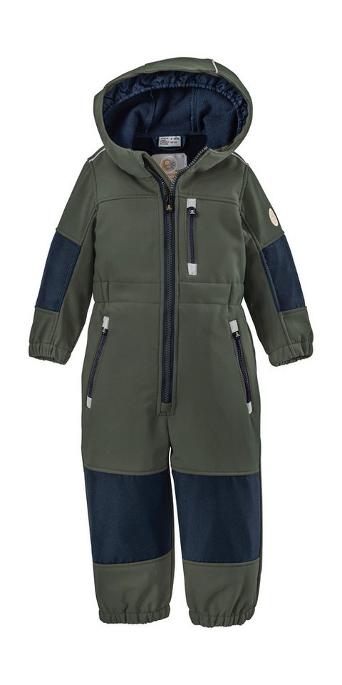 first instinct by killtec Overall FIOW 35 MNS ONPC Softshellanzug mit Fleece Innen, wasserabweisend, winddicht von first instinct by killtec