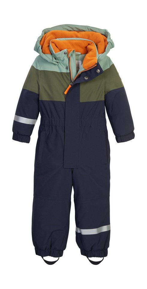 first instinct by killtec Overall FIOW 54 MNS ONPC Wind- und wasserdichter Schneeoverall mit Fleece u. Colourblock Design von first instinct by killtec