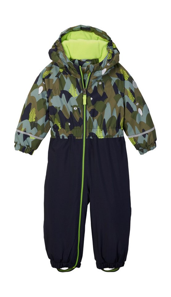 first instinct by killtec Overall FIW 40 MNS ONPC Wasserdichter Skioverall mit Fleece, Kinnschutz und Reflexelementen von first instinct by killtec