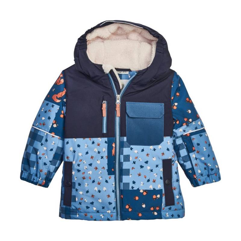 first instinct by killtec Skijacke FISW 43 MNS SKI JCKT Wind- und wasserdichte Kinderjacke mit Fleecekapuze und Schneefang von first instinct by killtec