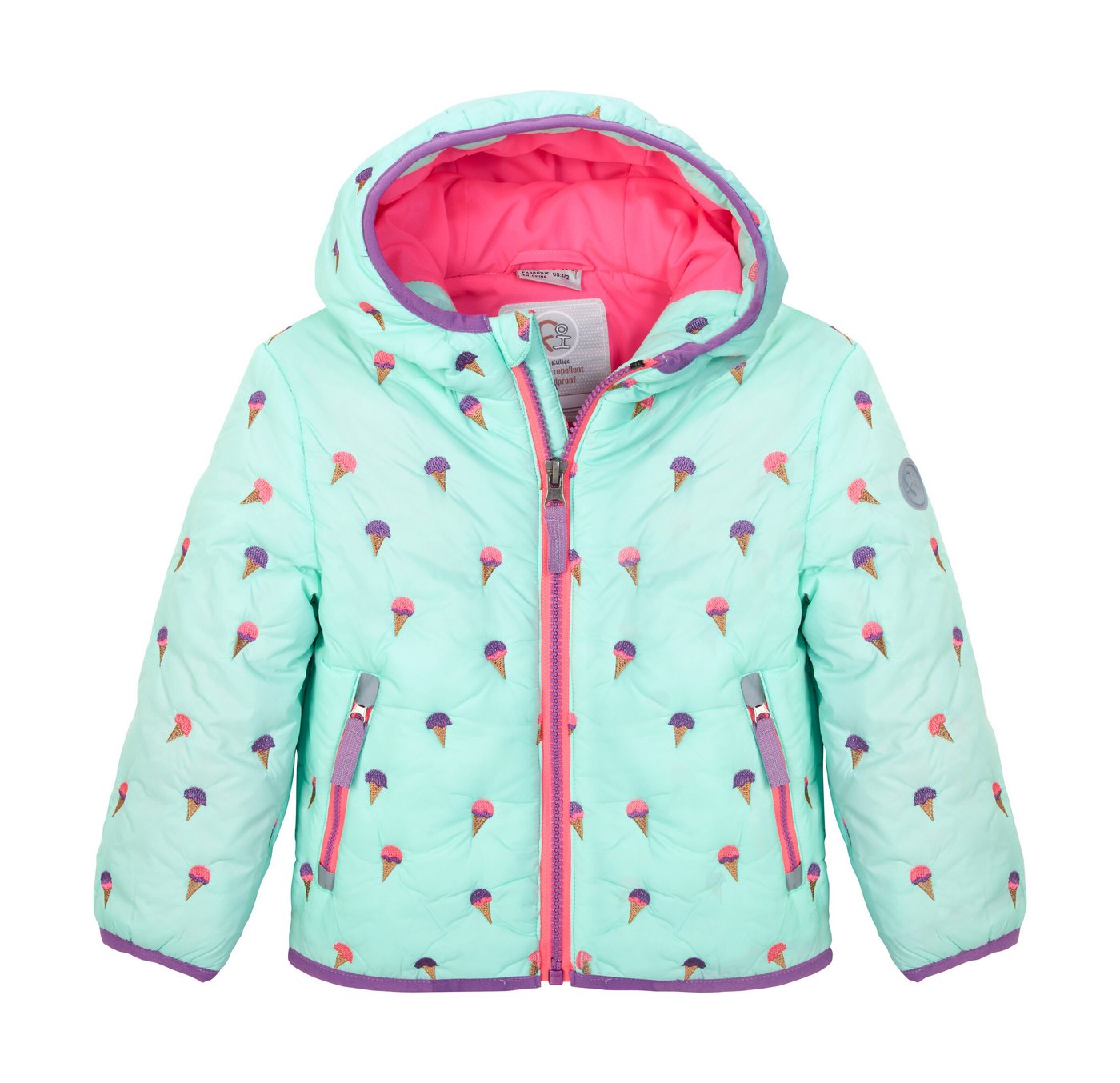 first instinct by killtec Steppjacke FIOS 17 MNS QLTD JCKT Leicht wattierte Jacke, reflektierende Details, PFAS-frei imprägniert von first instinct by killtec