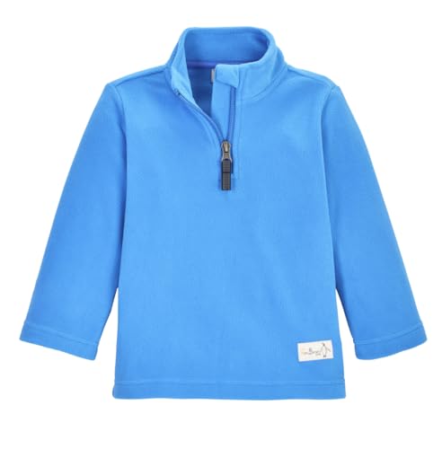 first instinct by killtec Unisex Baby Fisw 30 MNS FLC Shrt Fleeceshirt Mit Stehkragen Und Reißverschluss, Himmelblau, 110-116 EU von first instinct by killtec