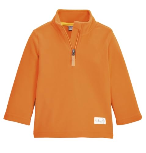 first instinct by killtec Unisex Baby Fisw 30 MNS FLC Shrt Fleeceshirt Mit Stehkragen Und Reißverschluss, Neon-orange, 86-92 EU von first instinct by killtec