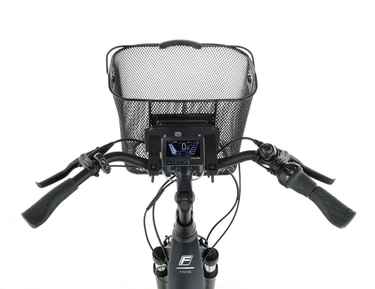 fischer Fahrradkorb Fischer E-Bike Lenkerkorb PLUS engmaschig von fischer