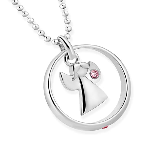 fish Taufgeschenke für Mädchen Taufring mit Kette Silber 925 mit Tasche Karte und Geschenkbox Taufe Geschenk von fish