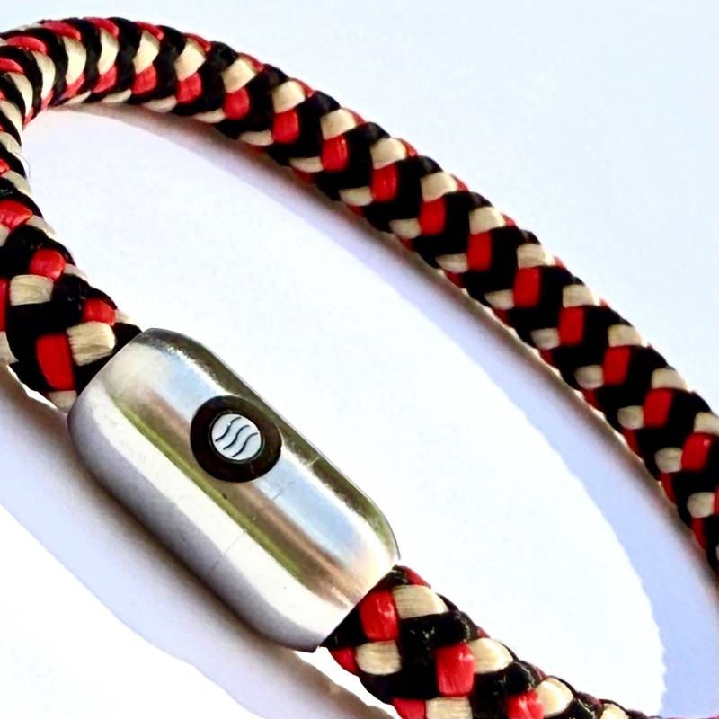 Armband Schwarz Rot Gold | Sportarmband Geschenkidee Nationalmannschaft Nationalteam Geschenk Em Wm Olympia von fishandshipsberlin