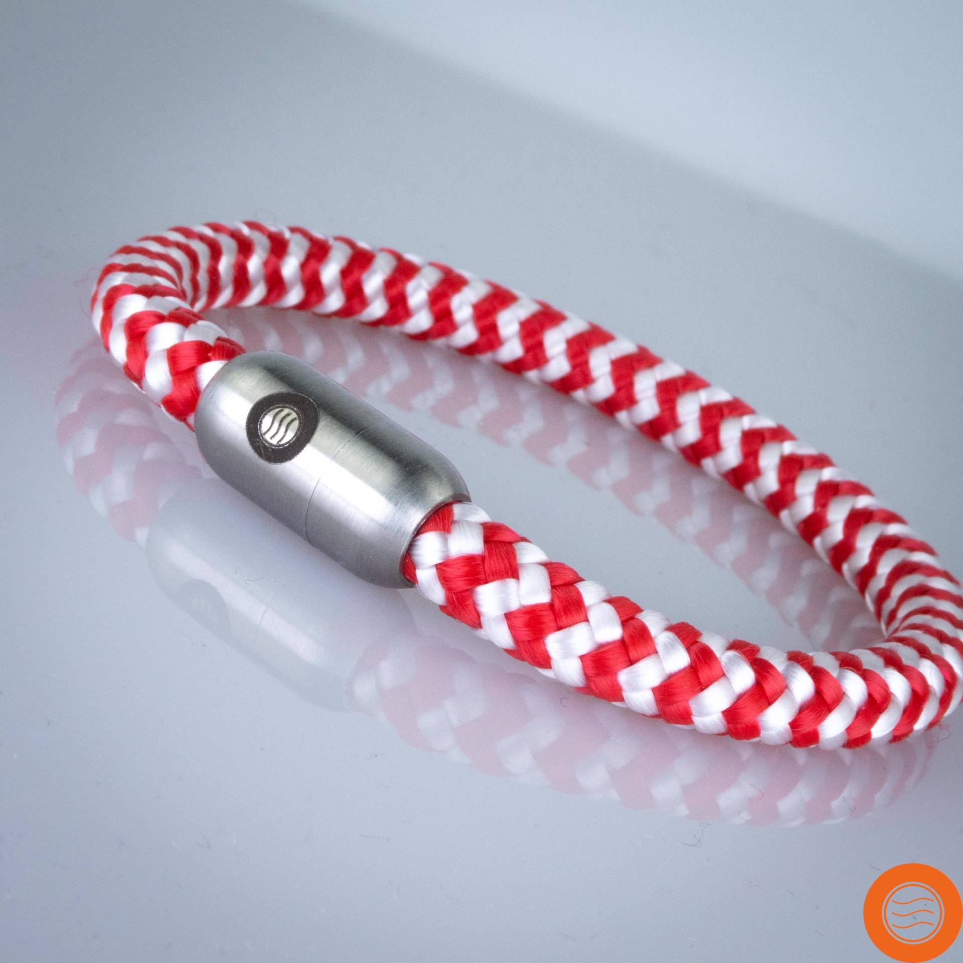 Partnerarmband Aus Segeltau | Armband Mit Magnetverschluss Wasserfest Verpackt in Baumwollsäckchen Segeltauarmband Geschenkidee von fishandshipsberlin