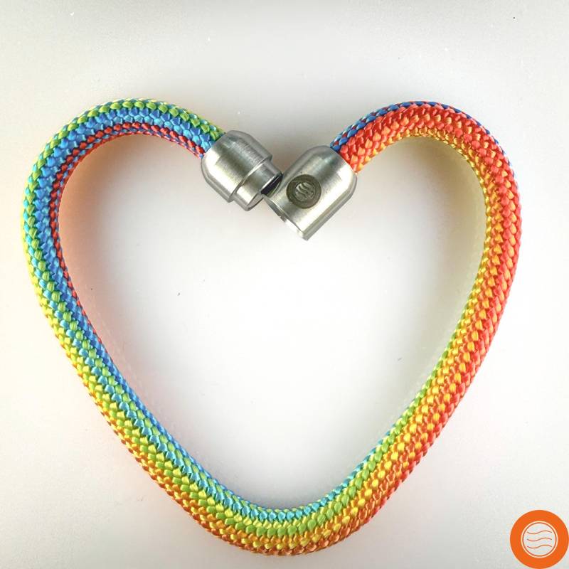 Rainbow Pride Armband | Lgbtq Segeltau Gay Bracelet Csd Lgbtqai von fishandshipsberlin