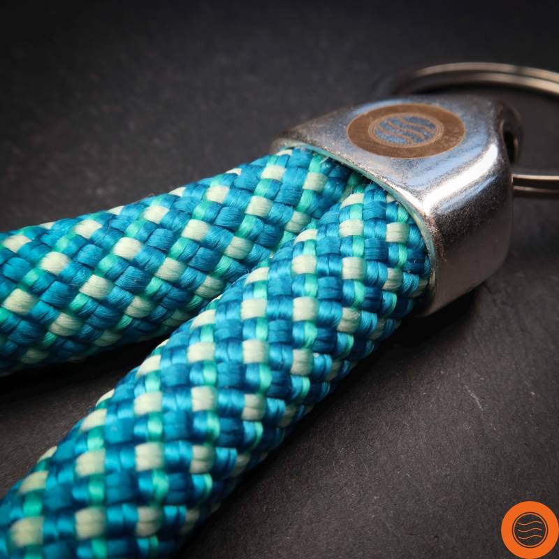 Segeltau Schlüsselanhänger Für Männer Und Frauen | Hausschlüssel Autoschlüssel Geschenk Segeltauschlüsselanhänger Keychain von fishandshipsberlin
