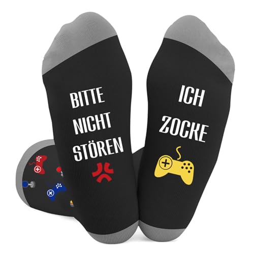 Lustige Geschenke für Männer Geburtstag,Zocker Geschenk für Männer Weihnachten,Gamer Geschenke für Teenager Jungen Gaming Geschenkideen Witzige Lustige Socken Zocken Geschenk Gamer Mann Freund Herren Lustige Geschenke für Männer Geburtstag,Zocker Geschenk für Männer Weihnachten,Gamer Geschenke für Teenager Jungen Gaming Geschenkideen Witzige Lustige Socken Zocken Geschenk Gamer Mann Freund Herren von fiszdovb