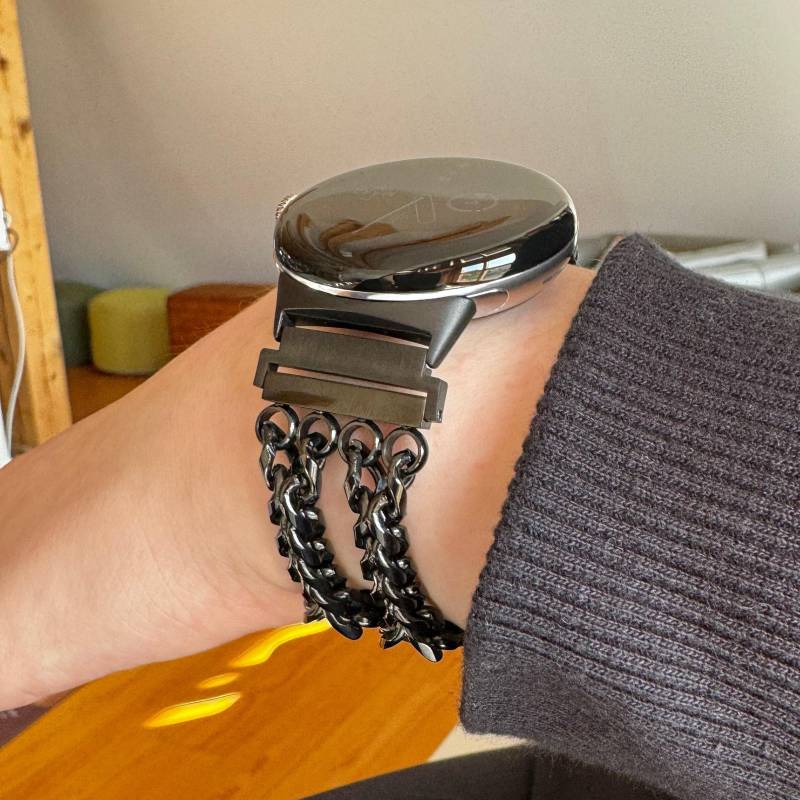Für Google Pixel - Uhrenarmband Lilo Silber, Gold, Schwarz, Roségold Edelstahl Hypoallergen von fitjewelsDesign