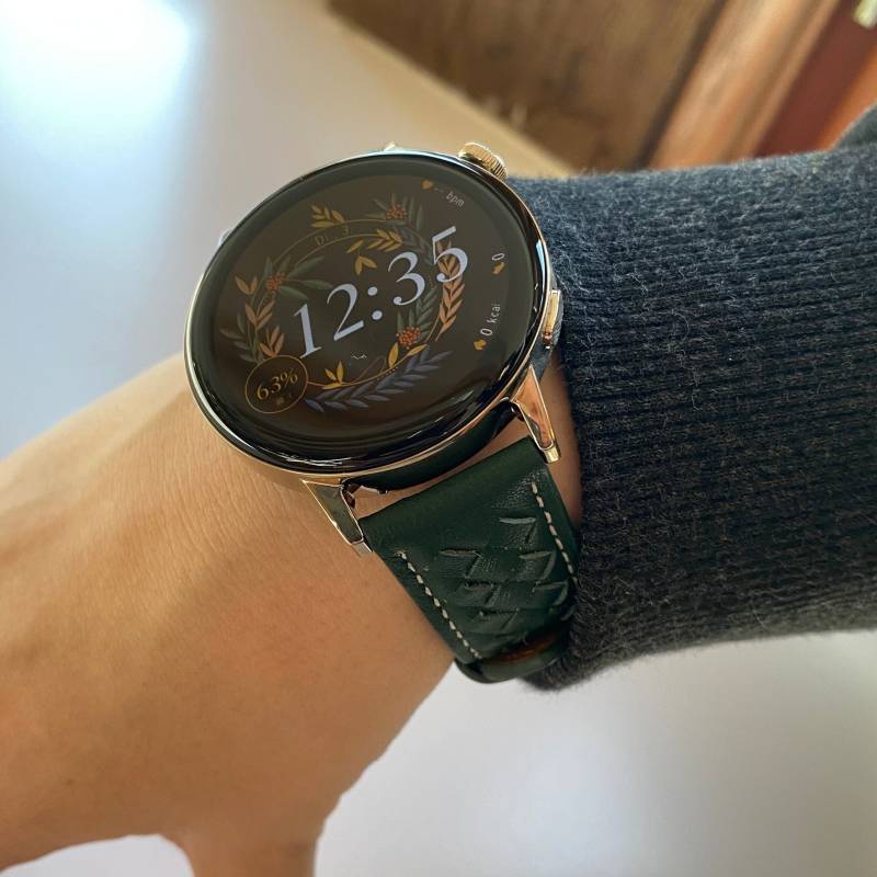 Huawei/Samsung Garmin Huami Amazfit - 20mm Uhrenband Braid Weitere Farben Edelstahl Und Genie-Leder Hypoallergen Huawei/Samsung Garmin Huami Amazfit - 20mm Uhrenband Braid Weitere Farben Edelstahl Und Genie-Leder Hypoallergen von fitjewelsSF