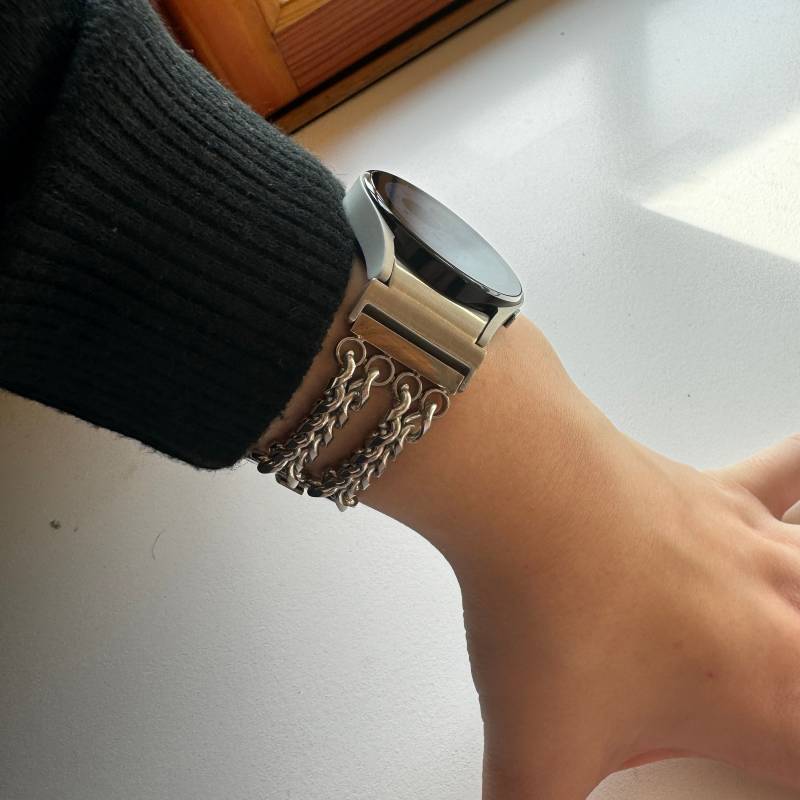 Samsung Galaxy Armband - Lilo Finish Silber, Gold Oder Schwarz Edelstahl Samsung Galaxy Armband - Lilo Finish Silber, Gold Oder Schwarz Edelstahl von fitjewelsSF