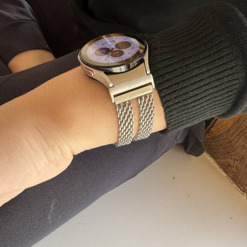 Samsung Galaxy Armband - Mila Finish Silber, Gold Oder Schwarz Edelstahl Samsung Galaxy Armband - Mila Finish Silber, Gold Oder Schwarz Edelstahl von fitjewelsSF