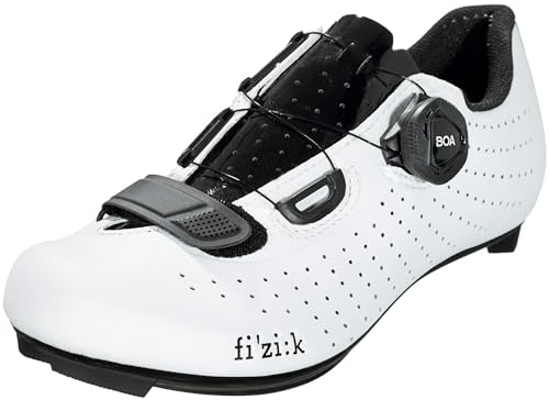 fizik Herren Tempo Overcurve Fahrradschuh, weiß/schwarz von Fizik