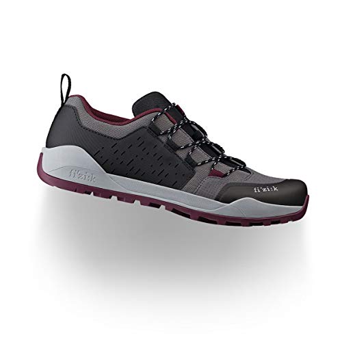 Fizik Unisex X2 Terra Ergolace Fahrradschuhe, Anthrazit Grape von Fizik