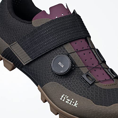 Fizik Unisex Vento Ferox Fahrradschuhe, Schlamm Traube von Fizik