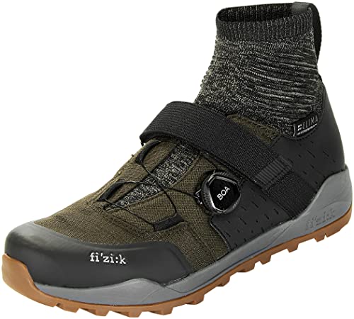 Fizik Unisex X2 Terra Clima Fahrradschuhe, Olive Caramel von Fizik