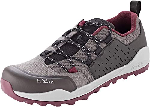 Fizik Unisex X2 Terra Ergolace Fahrradschuhe, Anthrazit-Traube von Fizik