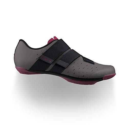 fizik Unisex X4 Terra Powerstrap Fahrradschuhe, Anthrazit-Traube von Fizik