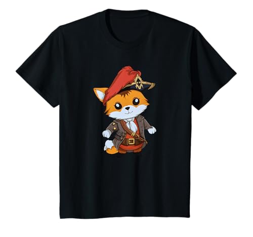 Kinder Captain Fluffypaw: Set sail with Captain Fluffypaw T-Shirt Kinder Captain Fluffypaw: Set sail with Captain Fluffypaw T-Shirt von flamenco verde