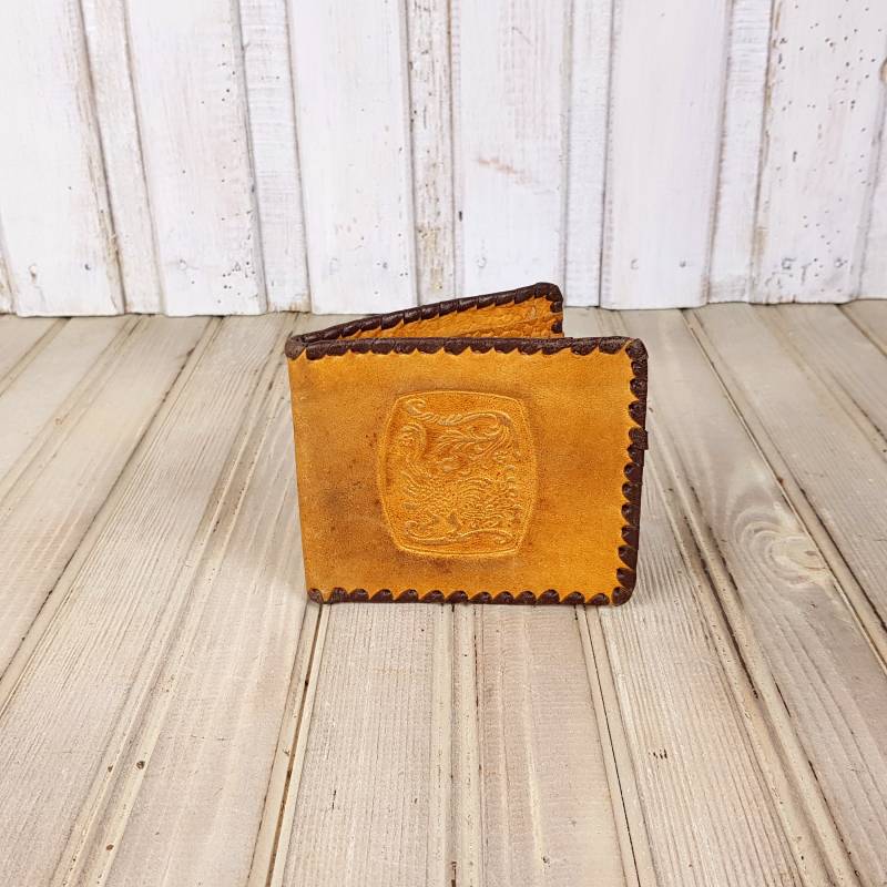 Vintage 1960Er Jahre Lederbeutel Kleine Geldbörse von fleamarketEU