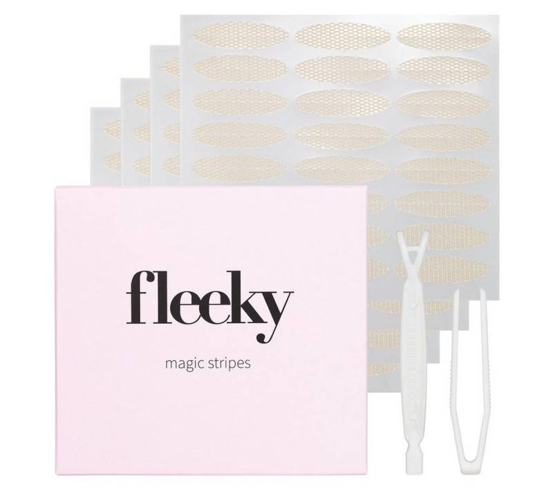 fleeky Augenlid-Tape Magic Stripes Unsichtbar Sofort-Lifting ohne OP Schlupflider straffen mit Eyelid Tape – unsichtbar & Make-up-fest von fleeky
