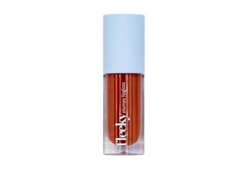 fleeky Lipgloss Plumpy Lip Gloss - Feuchtigkeitsspendende Pflege mit Volumeneffekt, Veganer Lipgloss mit Plumping für vollere Lippen & Glanz-Finish von fleeky