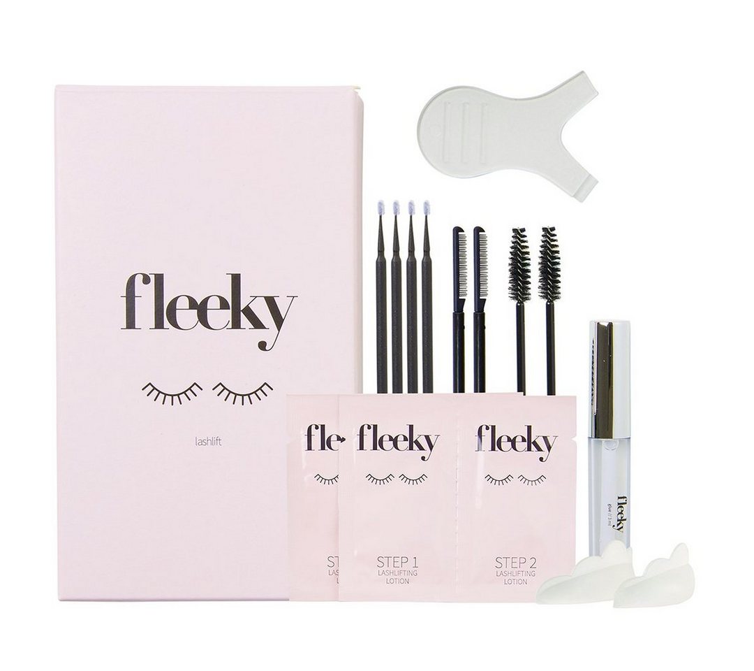 fleeky Wimpernzange Lahlift Kit - Wimpernlaminierung Set, Kit, Sachets made in EU, inklusive Behandlungsablauf und Video-Tutorial fleeky Wimpernzange Lahlift Kit - Wimpernlaminierung Set, Kit, Sachets made in EU, inklusive Behandlungsablauf und Video-Tutorial von fleeky