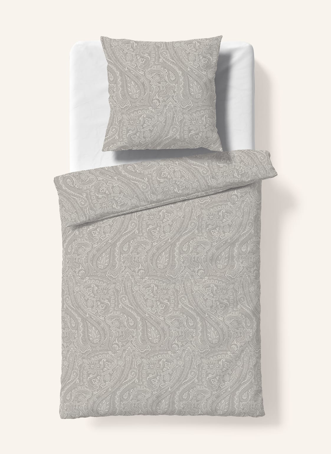 Fleuresse Bettwäsche Lech grau von fleuresse