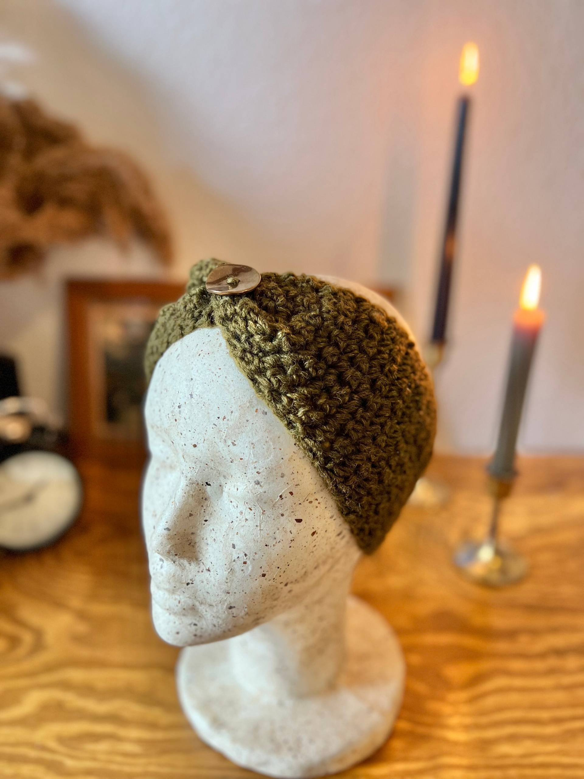Handmade Stirnband Bio Wolle Boho Handmade Stirnband Bio Wolle Boho von fleurvintagefleur