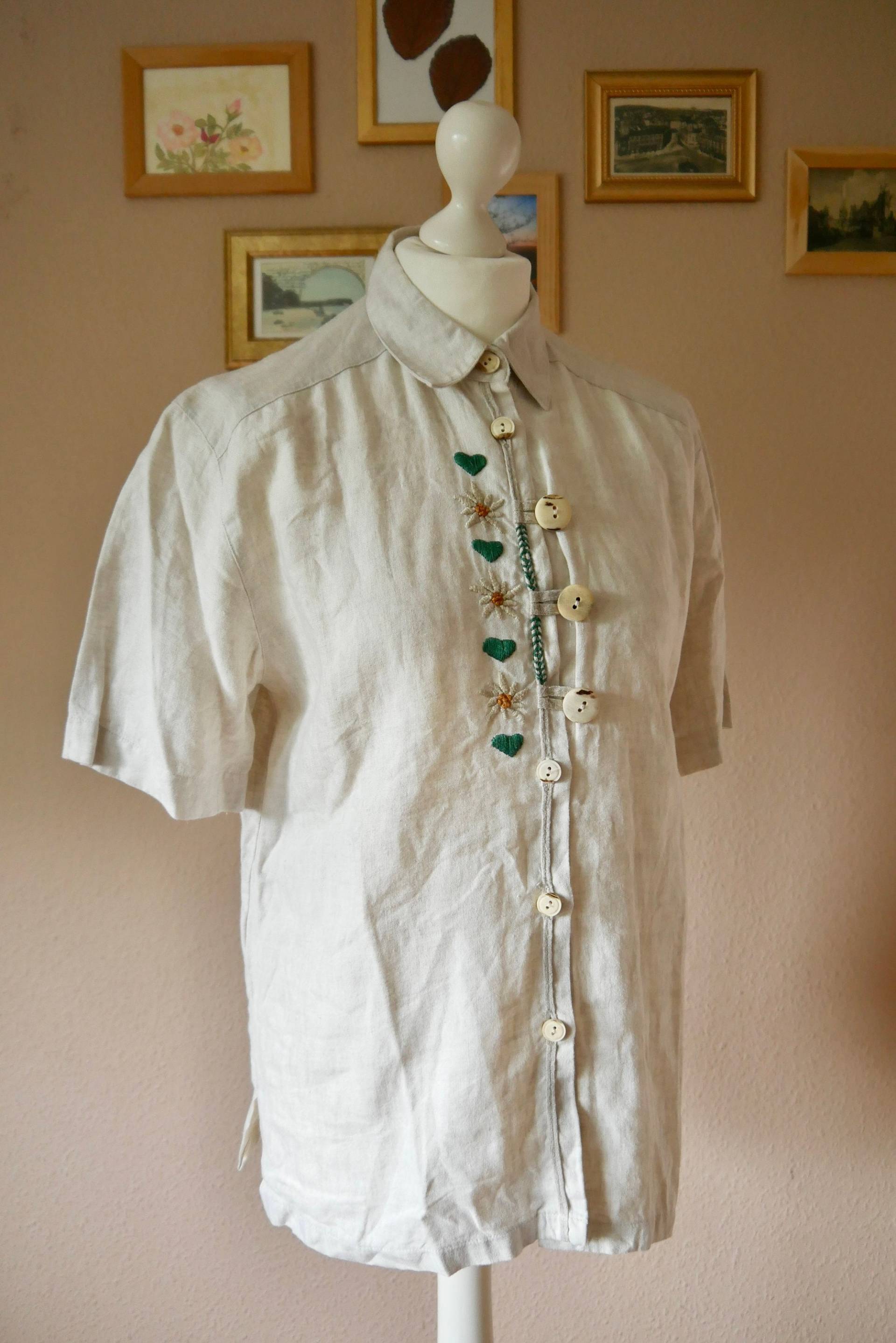 Trachtenbluse Vintage Dirndl Oktoberfest von fleurvintagefleur