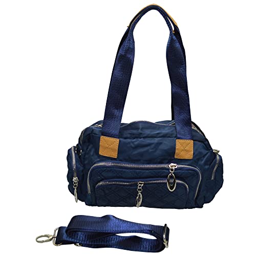 flevado Kleine Damen/Kinder Schultertasche Handtasche Freizeit Alltag Farbe wählbar (Blau) von flevado