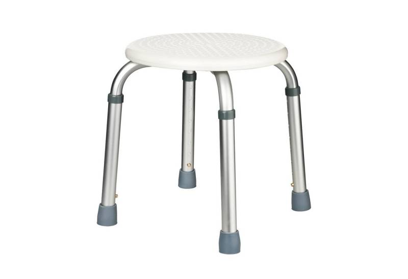 flexilife Duschhocker Runder Duschhocker für Senioren, Duschsitz höhenverstellbar, Badhocker flexilife Duschhocker Runder Duschhocker für Senioren, Duschsitz höhenverstellbar, Badhocker von flexilife