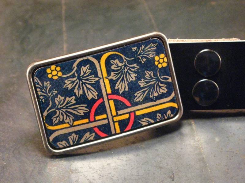 Schöne Gürtelschnalle Im Art Deco Stil von flightpathdesigns