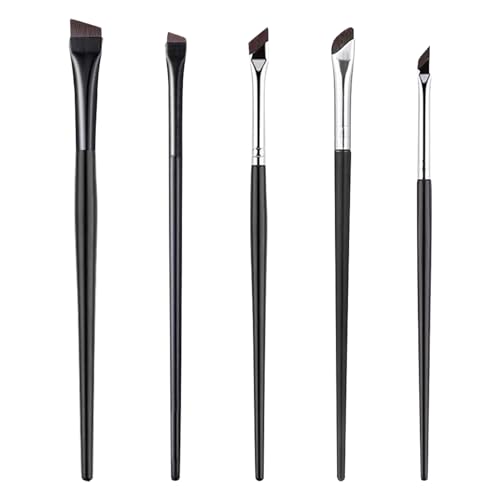 Flintronic Lidschatten Make-Up Pinsel, 5 Stück Pinselset Makeup, Make Up Pinsel Set, Lidschatten Augen Pinselset Zum Verblenden Von Puder Highlighter Concealer Lidschattenpinsel von flintronic