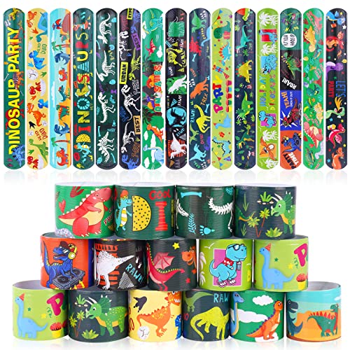 flintronic 30Pcs Schnapparmbänder für Kinder, Bunte Armbänder mit Tier/Weltraum/Dinasour/Einhorn/Meerjungfrau Schnapparmbänder Mitgebsel Kindergeburtstag Gastgeschenke, für Kinder Jungen & Mädchen von flintronic