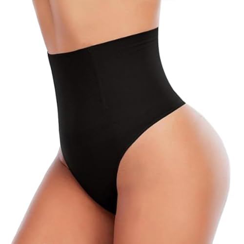 flintronic Damen Bauchweg Unterhose, Hohe Taille Nahtlos Shapewear, Slips String Tanga, Stark Formend Unterwaesche, Shapewear Miederhose von flintronic