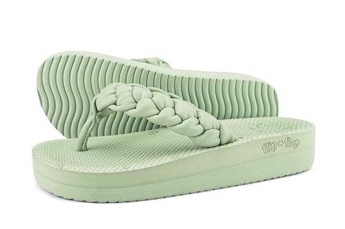 Damen Sandalen Comfy*Weave, Matcha Grün, Größe 36 EU von flip*flop