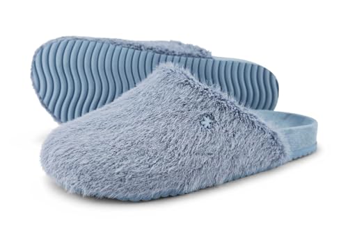 flip*flop Damen Hausschuh Amy*fur, Dove, Größe 36 EU von flip*flop