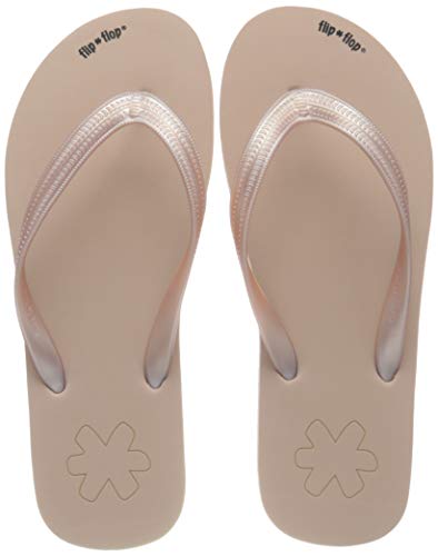 flip*flop Originals Metallic Damen Zehentrenner, Rosa (dirty rose 2002), 36 EU von flip*flop